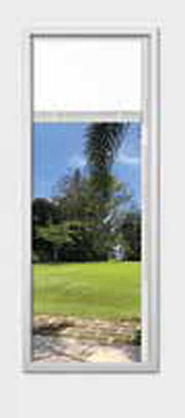 Catalog view of a Glide internal blinds door configuration