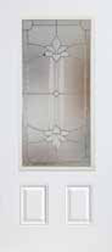Independence decorative door glass with zinc caming